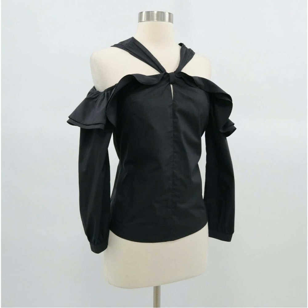 J.Crew Off the Shoulder Ruffle Top Women's Size 8 Feminine